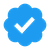 Blue verified badge